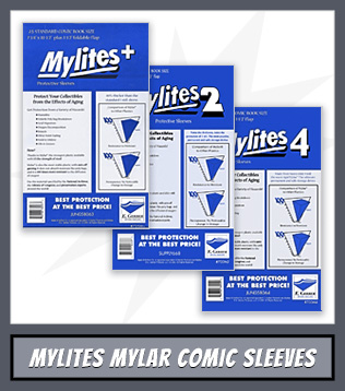 Shop Mylites Mylar Comic Sleeves